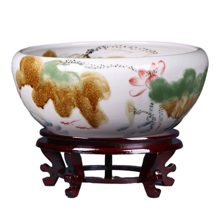 Jahrriesnge porcelain of goldfish bowl cna0012 