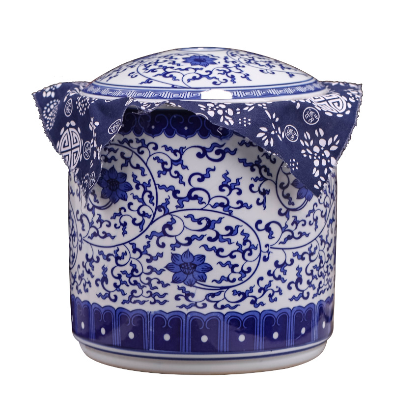 Jahrriesnge porcelain of storage pot cna0043 