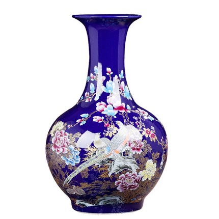 Jahrriesnge porcelain of flowers vase cna0054 