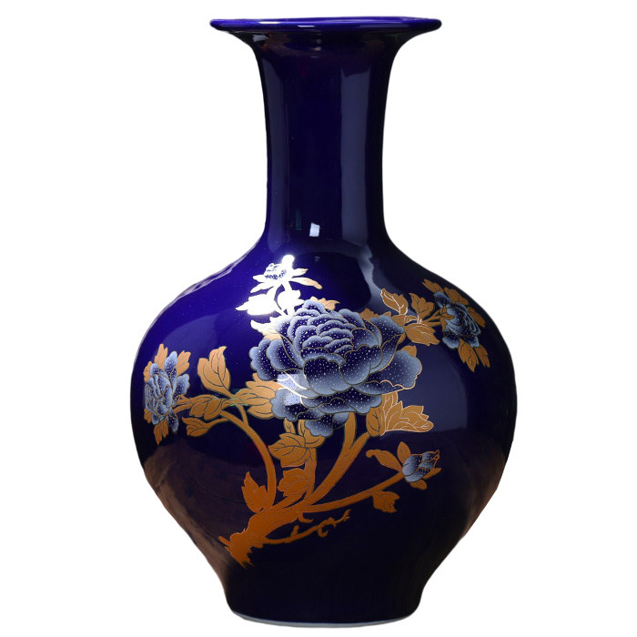 Jahrriesnge porcelain of blue vase cna0055 