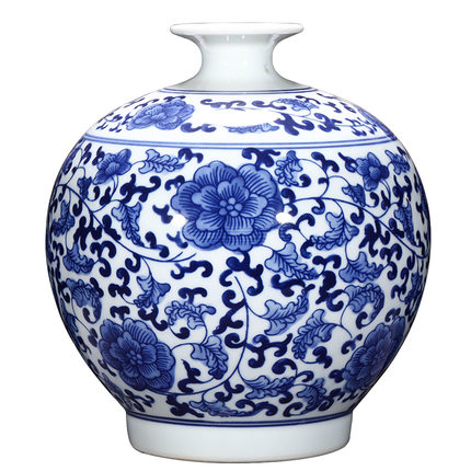 Jahrriesnge porcelain of blue enamel pomegranate flower cna0061 