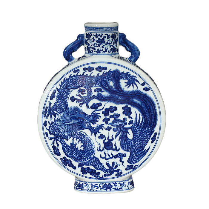 Jahrriesnge porcelain of dragon and phoenix cna0095 