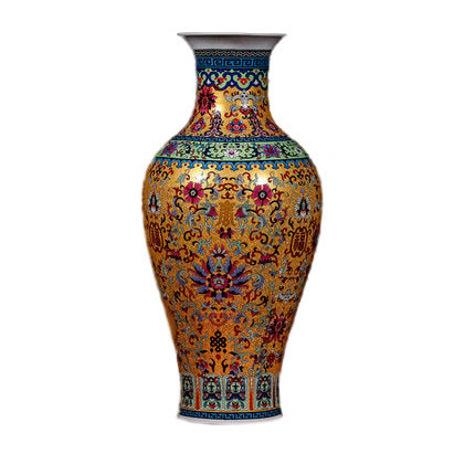 Jahrriesnge porcelain of golden vase cna0171 