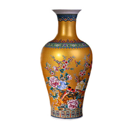 Jahrriesnge porcelain of golden vase cna0175 