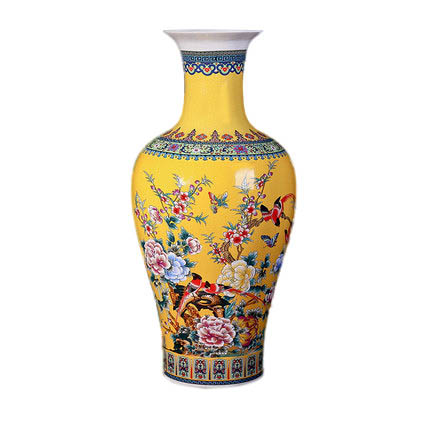 Jahrriesnge porcelain of golden vase cna0180 