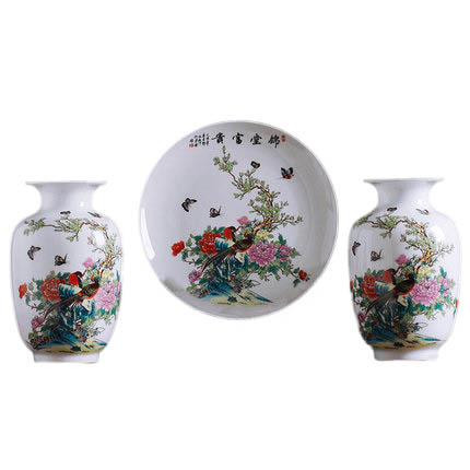 Jahrriesnge porcelain of vase set 3 pieces cna0202 