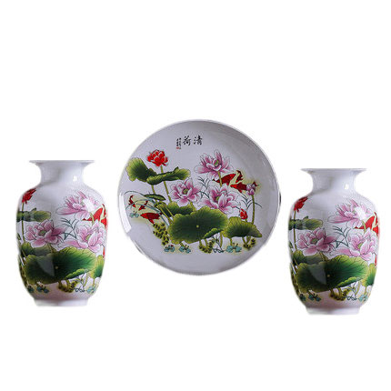 Jahrriesnge porcelain of vase set 3 pieces cna0204 