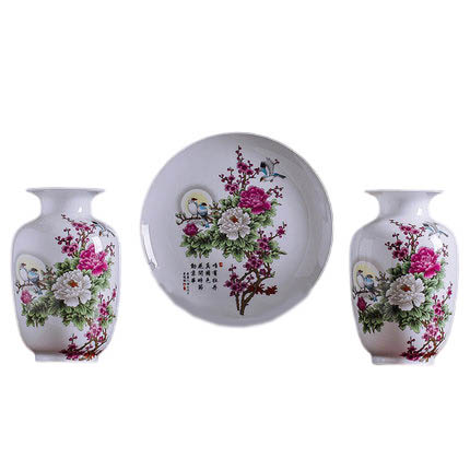 Jahrriesnge porcelain of vase set 3 pieces cna0207 