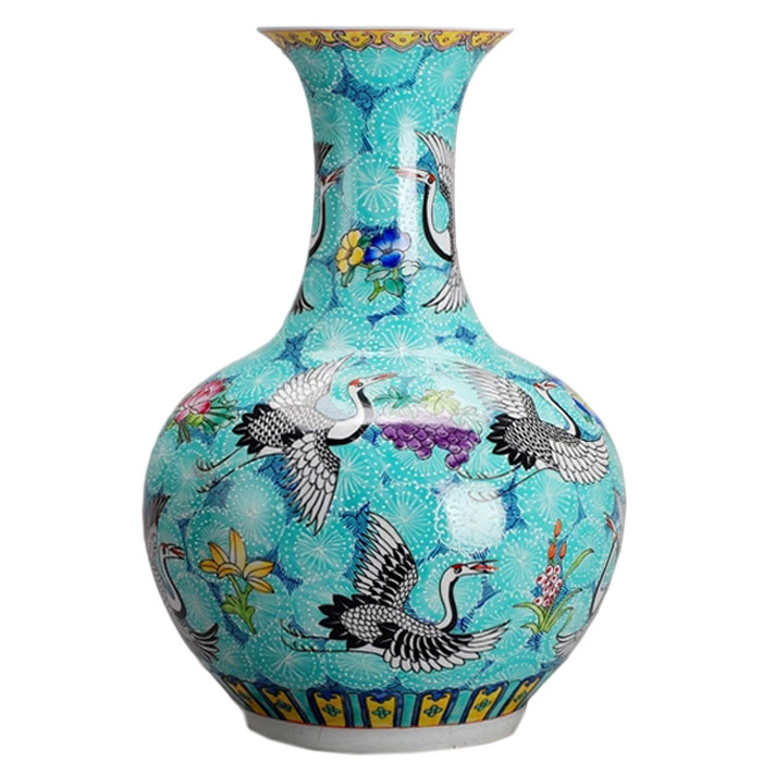 Jahrriesnge porcelain of kiln change Jun porcelain vase cna0231 