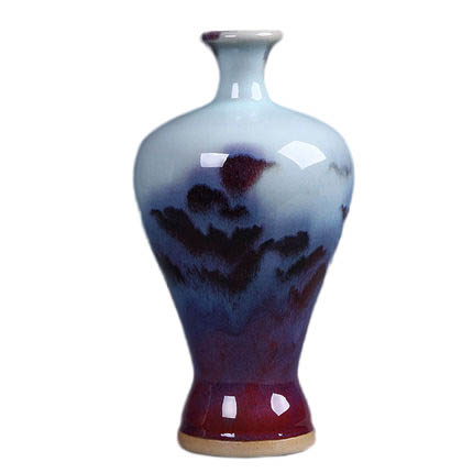 Jahrriesnge porcelain of kiln change Jun porcelain vase cna0236 