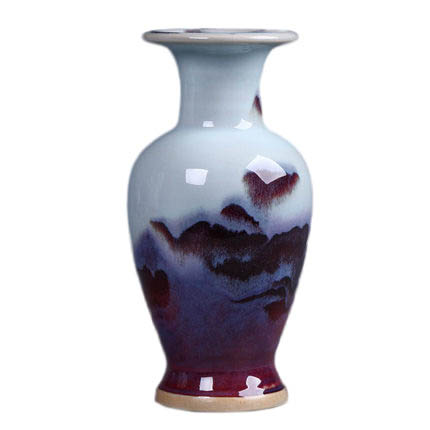 Jahrriesnge porcelain of kiln change Jun porcelain vase cna0237 