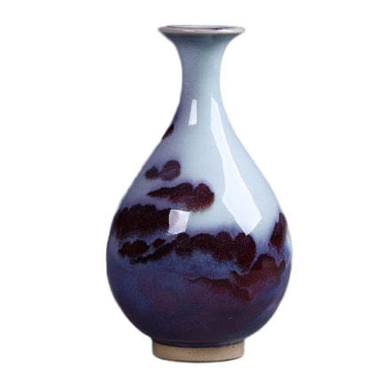 Jahrriesnge porcelain of kiln change Jun porcelain vase cna0238 