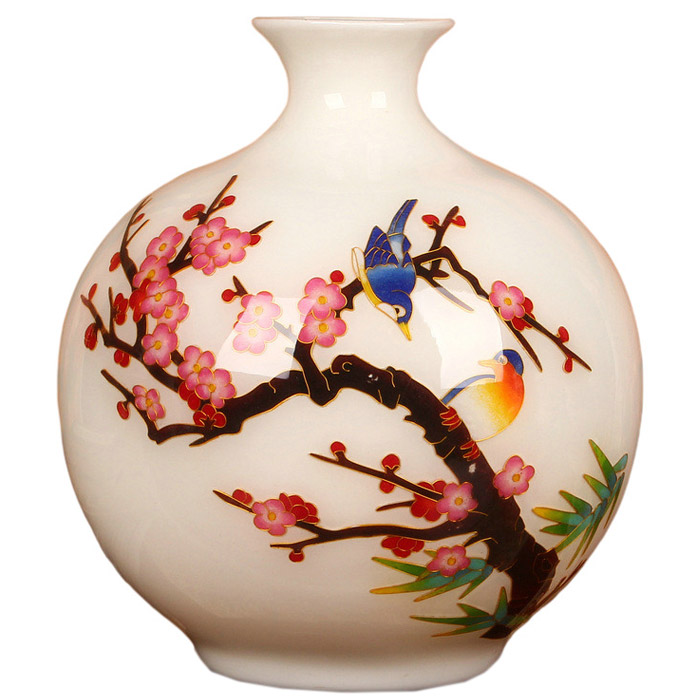 Jahrriesnge porcelain of hand drawn mini vase cna0314 