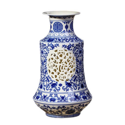 Jahrriesnge porcelain of hollow out vase cna0399 