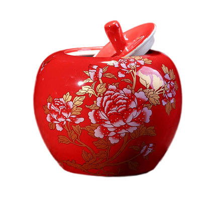 Jahrriesnge porcelain of red apple storage tank cna0469 