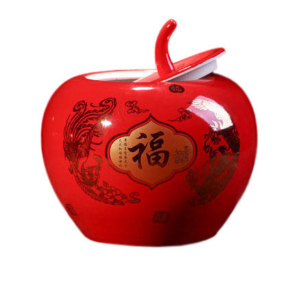 Jahrriesnge porcelain of red apple storage tank cna0471 