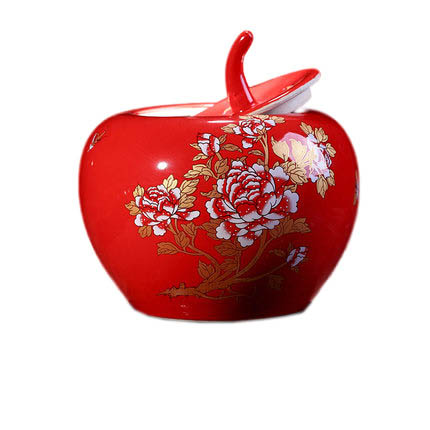 Jahrriesnge porcelain of red apple storage tank cna0472 