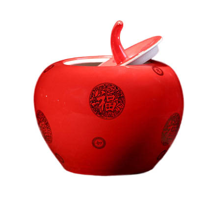 Jahrriesnge porcelain of red apple storage tank cna0477 