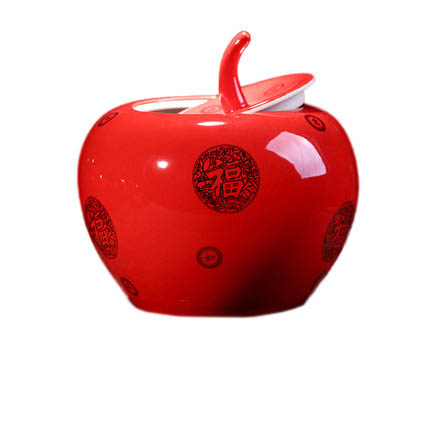 Jahrriesnge porcelain of red apple storage tank cna0478 