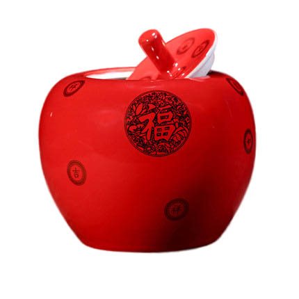 Jahrriesnge porcelain of red apple storage tank cna0480 