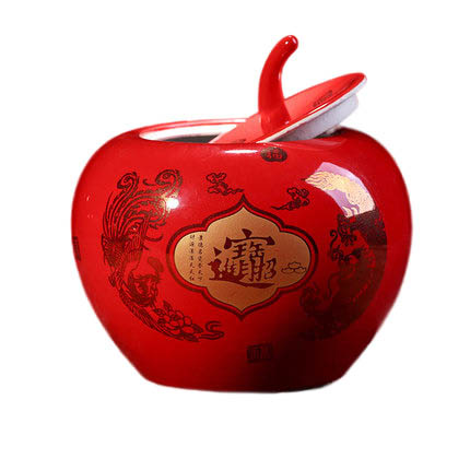 Jahrriesnge porcelain of red apple storage tank cna0483 