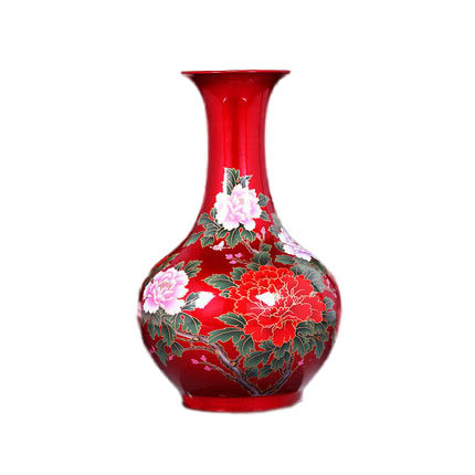 Jahrriesnge porcelain of flowers vase cna0496 