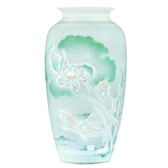 Jahrriesnge porcelain of flowers vase cna0497 