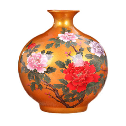 Jahrriesnge porcelain of flowers vase cna0506 