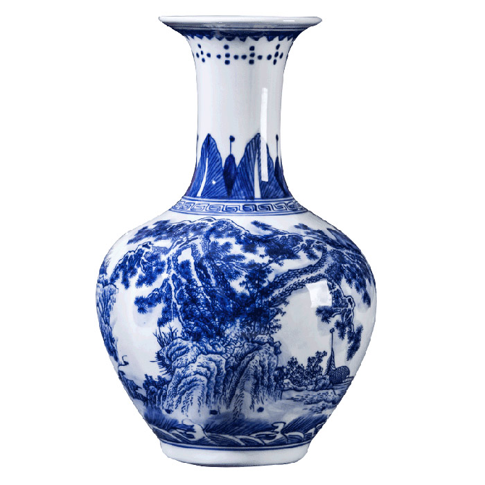 Jahrriesnge porcelain of flowers vase cna0511 