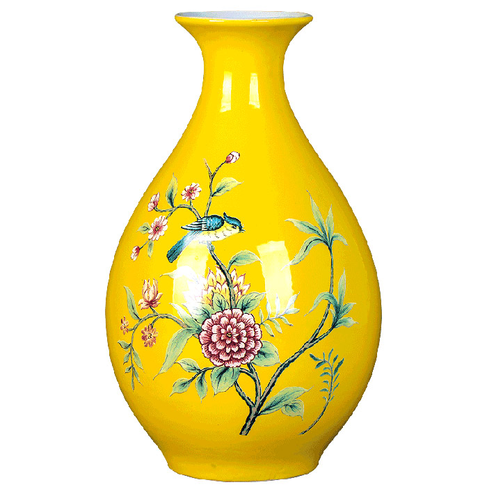 Jahrriesnge porcelain of flowers vase cna0514 