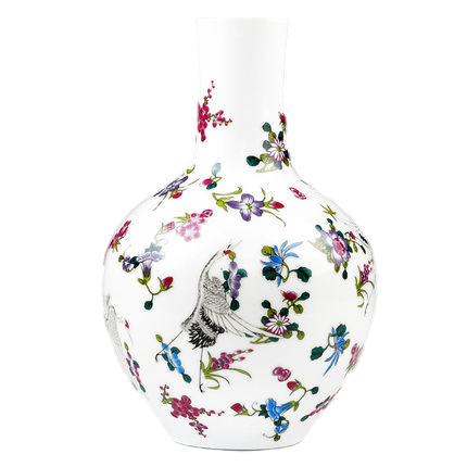 Jahrriesnge porcelain of enamel luminous vase cna0548 