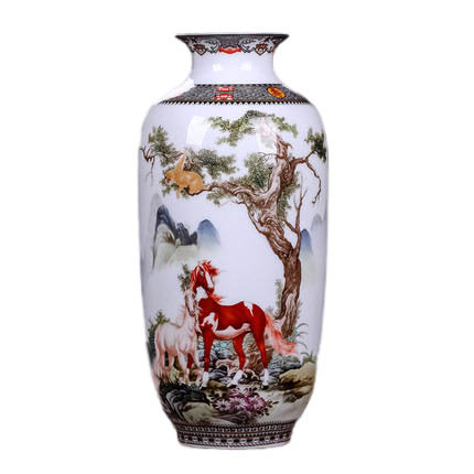 Jahrriesnge porcelain of vase set three pieces cna0574 