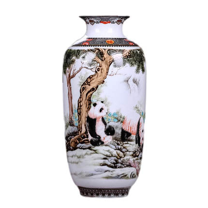 Jahrriesnge porcelain of vase set three pieces cna0576 