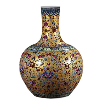 Jahrriesnge porcelain of enamel colorful vase cna0620 