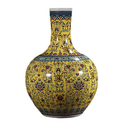 Jahrriesnge porcelain of enamel colorful vase cna0621 