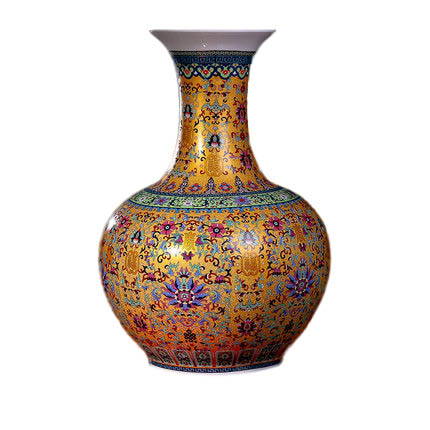 Jahrriesnge porcelain of enamel colorful vase cna0622 