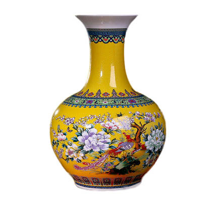 Jahrriesnge porcelain of enamel colorful vase cna0623 