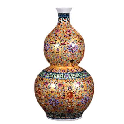 Jahrriesnge porcelain of enamel colorful vase cna0627 