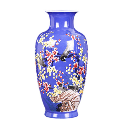 Jahrriesnge porcelain of hand painted colorful vase cna0707 