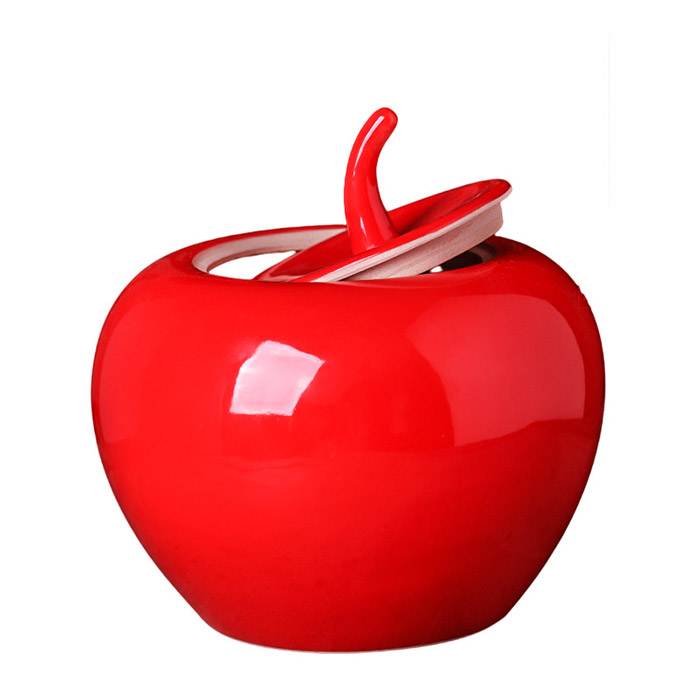 Jahrriesnge porcelain of red apple crafts cna0730 