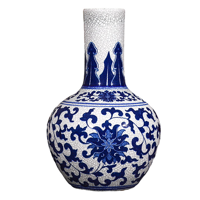 Jahrriesnge porcelain of crack glaze vase cna0744 