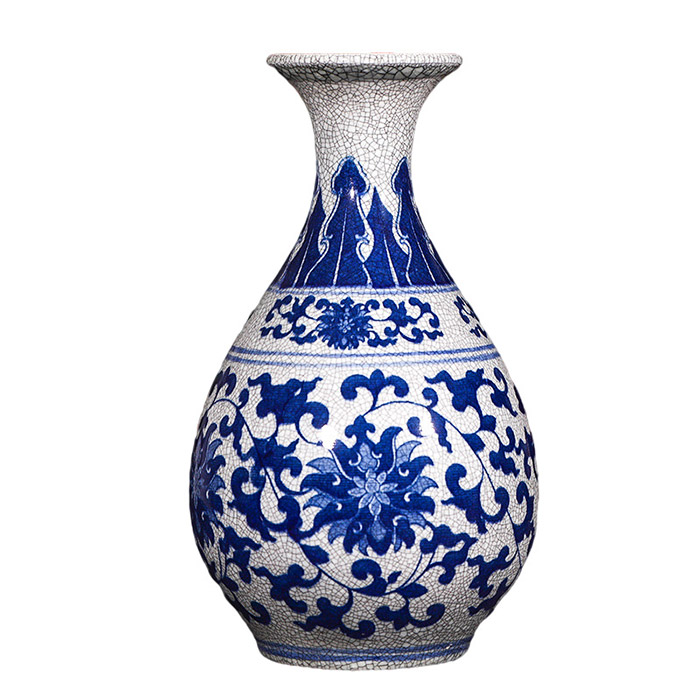 Jahrriesnge porcelain of crack glaze vase cna0745 