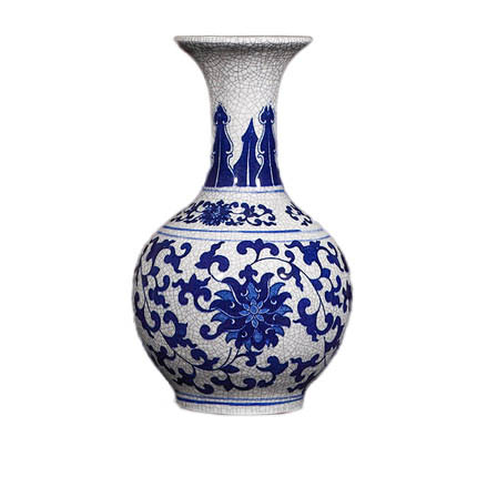 Jahrriesnge porcelain of crack glaze vase cna0747 