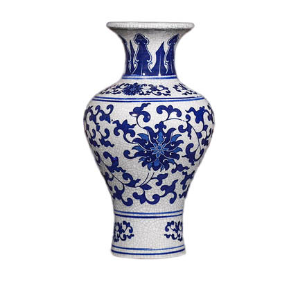 Jahrriesnge porcelain of crack glaze vase cna0750 