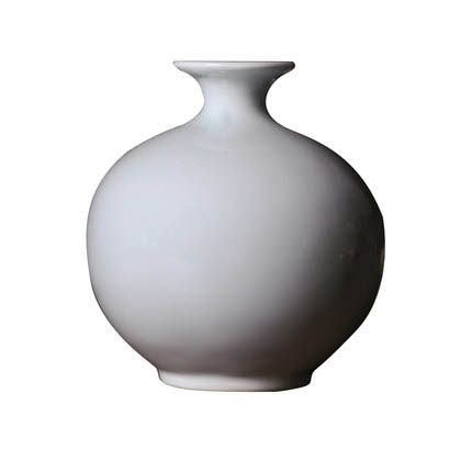 Jahrriesnge porcelain of pure white vase cna0759 