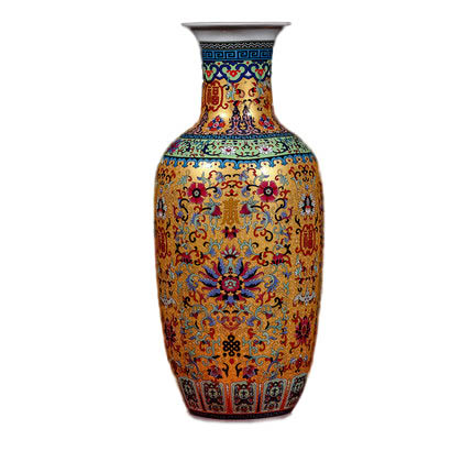 Jahrriesnge porcelain of colorful enamel vase cna0800 