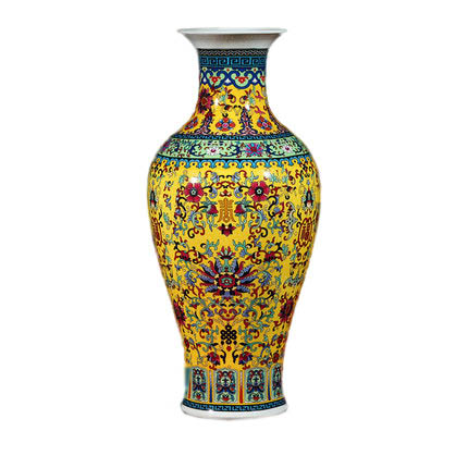 Jahrriesnge porcelain of colorful enamel vase cna0805 