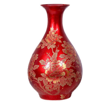 Jahrriesnge porcelain of crystal glaze vase cna0836 