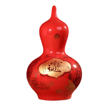 Jahrriesnge porcelain of red gourd vase cna0851 