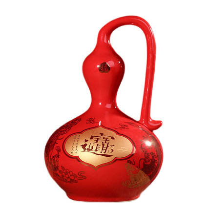 Jahrriesnge porcelain of red gourd vase cna0859 